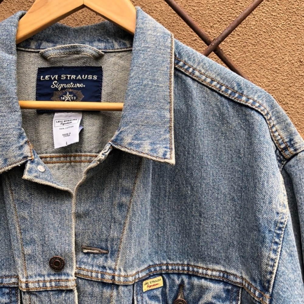 Men’s Levi Strauss Signature Jean Jacket // Large